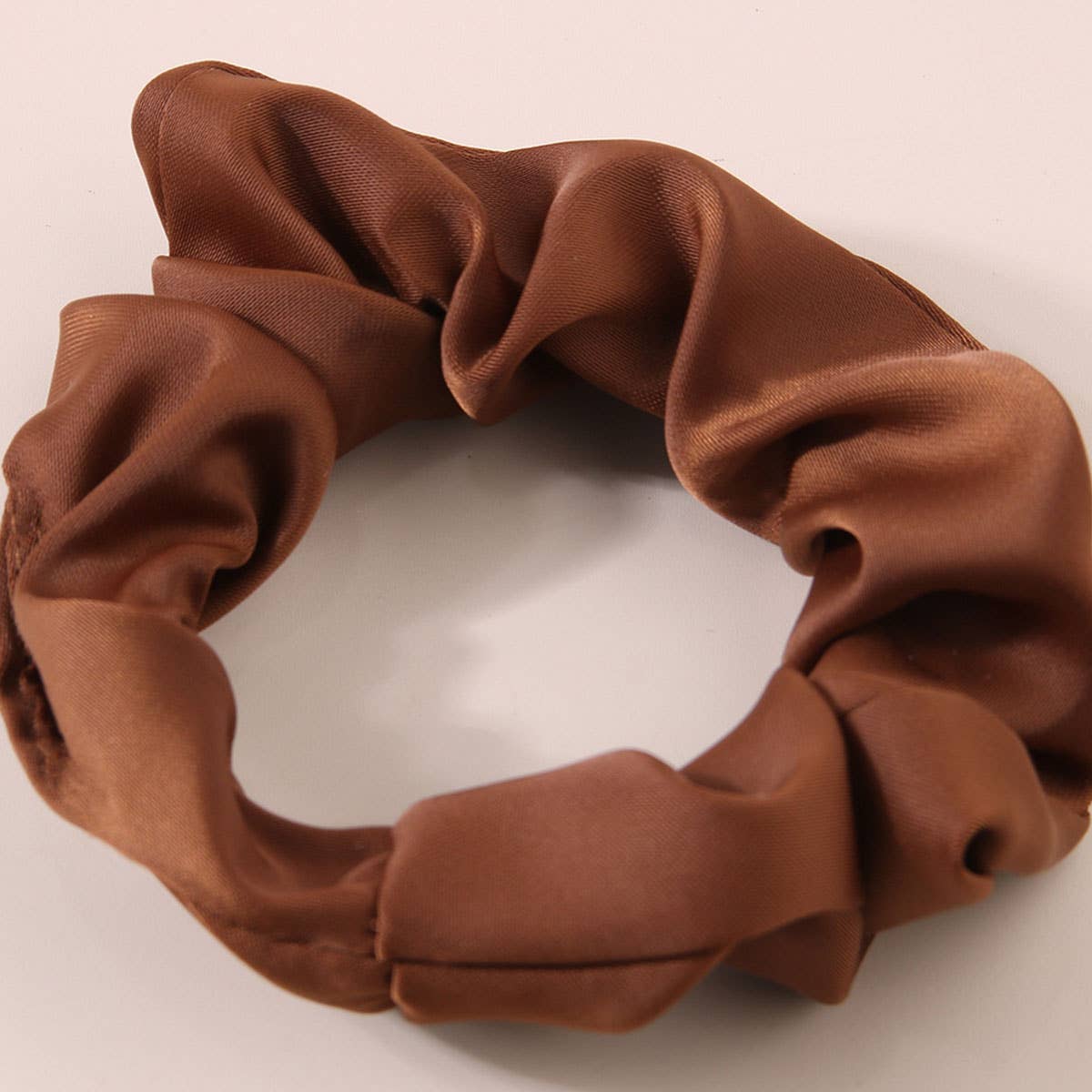 8PCS BOX SATIN SCRUNCHIES FOR FALL HAIR ACCESSORIE_CWAHA0405