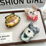 GARFIELD DOG ACRYLIC CLAW CLIP FOR GIRLS_CWAHA5767