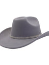 Western Wool Cowboy Fedora Hat For Couples_Cwah04397