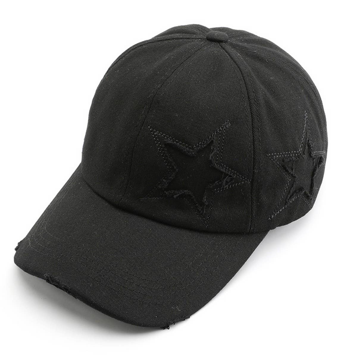 Vintage Plain Embroidered Baseball Cap Sun Hat_Cwah2846