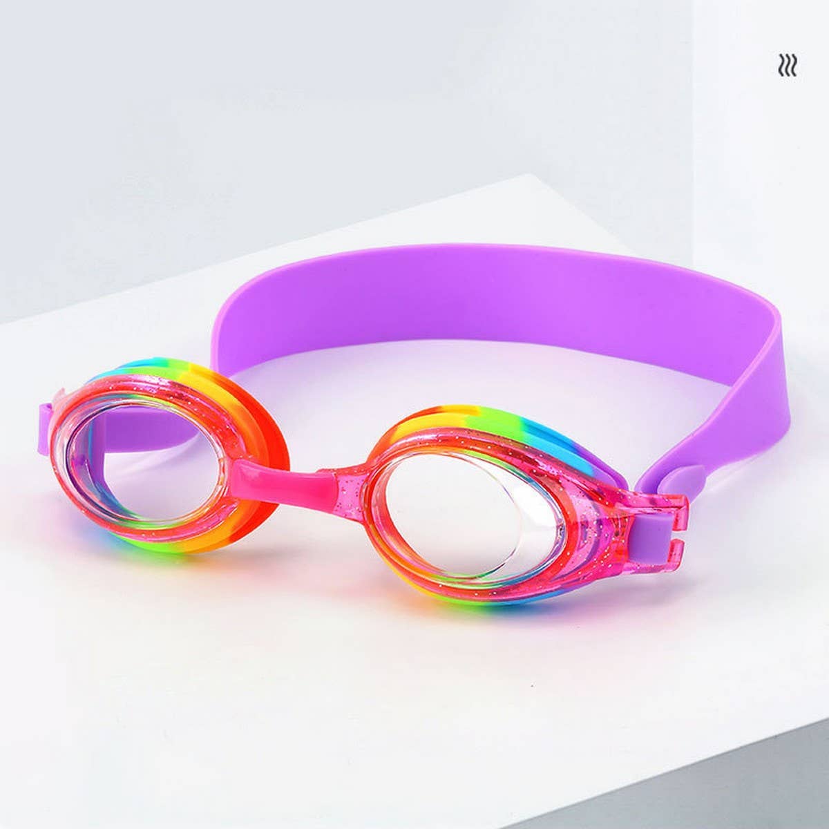 CHILDREN S PC SWIM GOGGLES ANTI FOG WATERPROOF_CWASG1048