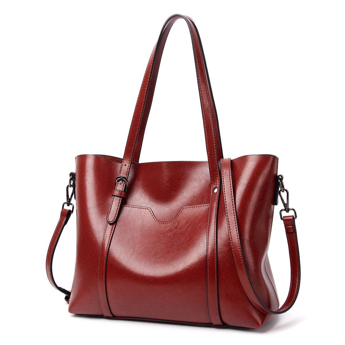 Cwab4842_2025 New Simple Retro Shoulder Handbag