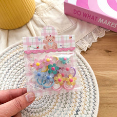 Cute Bunny Bear Hair Ties Set_Cwaha08456