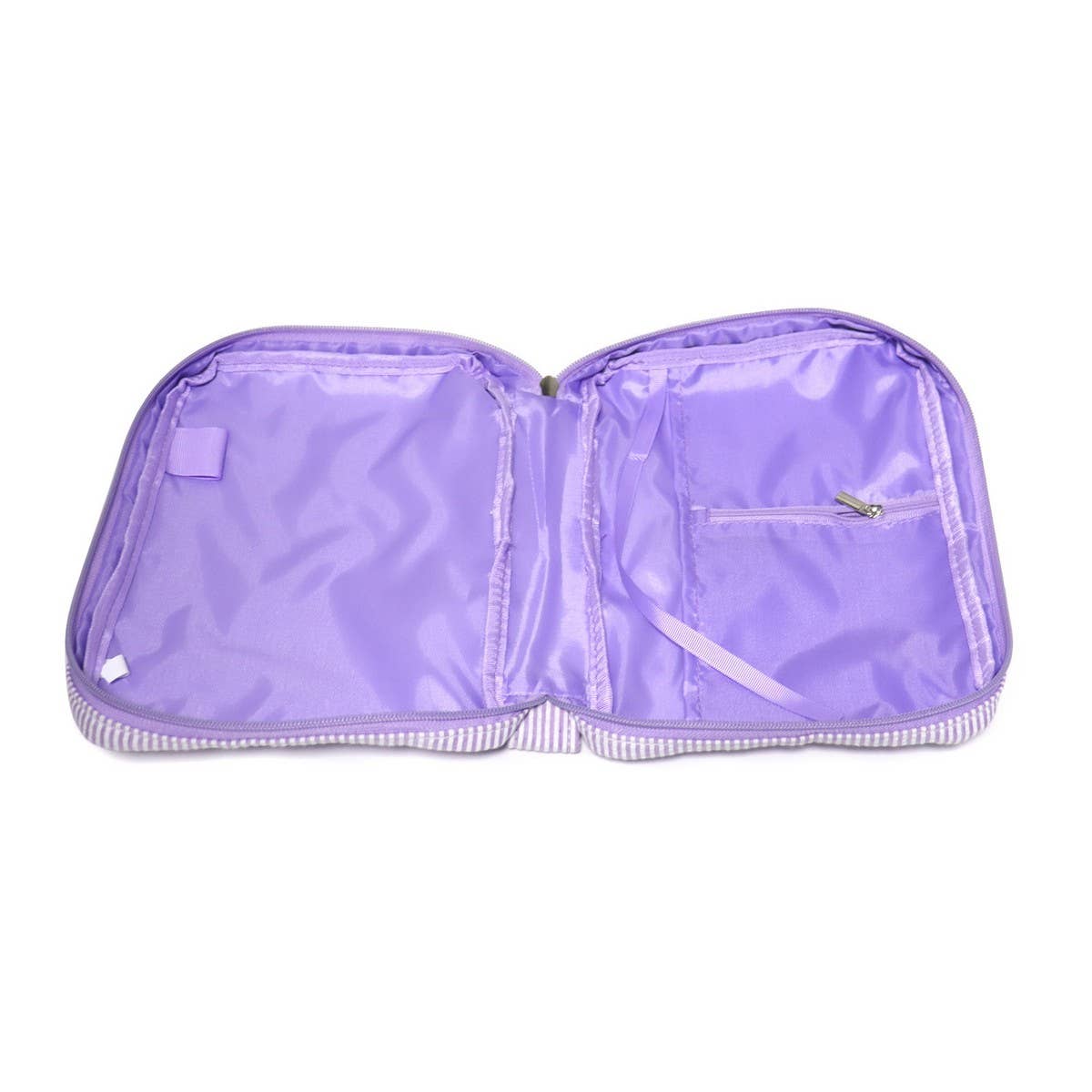 Striped Seersucker Portable Storage Bag_Cwab1412