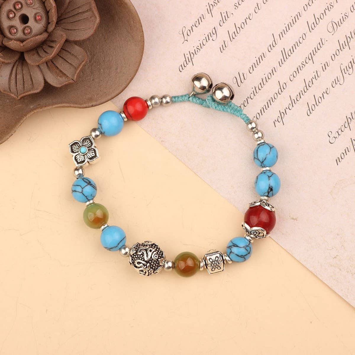 ETHNIC STYLE NICHE DESIGN RETRO BRAIDED BRACELET_CWAJE3961