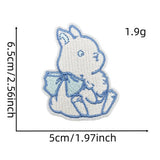 BLUE SERIES CUTE CARTOON EMBROIDERED CLOTH PATCH_CWMM4063