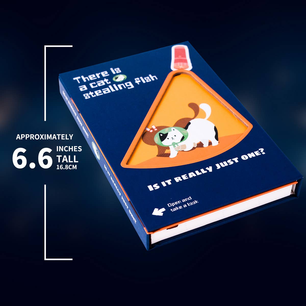 CUTE CARTOON KITTEN COVER HARD COVER NOTEBOOK_CWMM1850