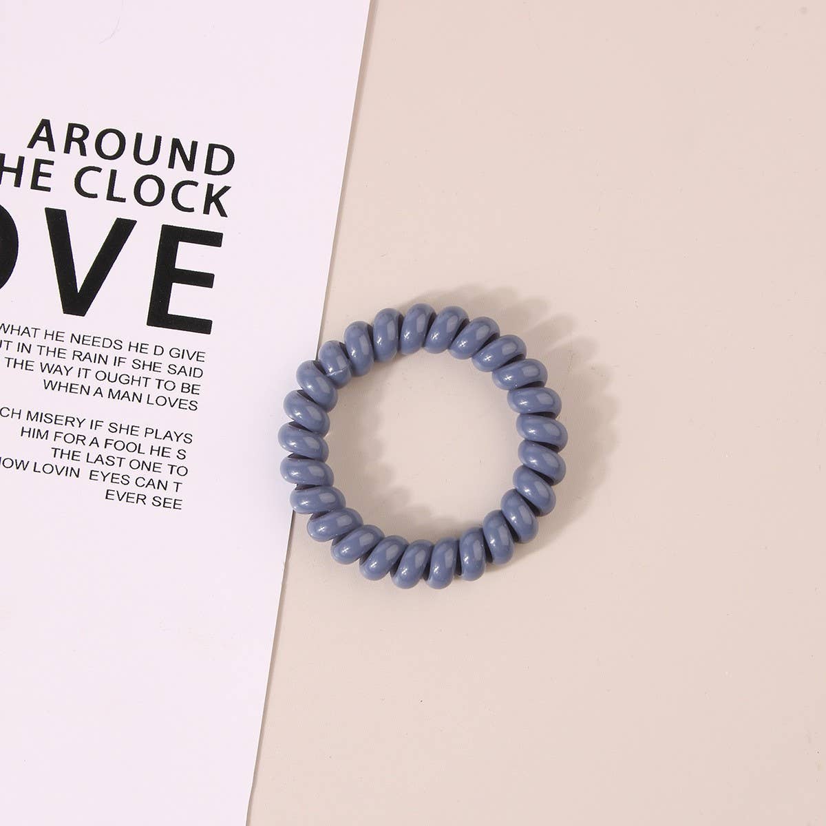 Cwaha1108_Simple Phone Line Hair Tie