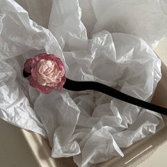CAMELLIA HAIRPIN SMALL FRESH FLOWER HAIRPIN_CWAHA4673