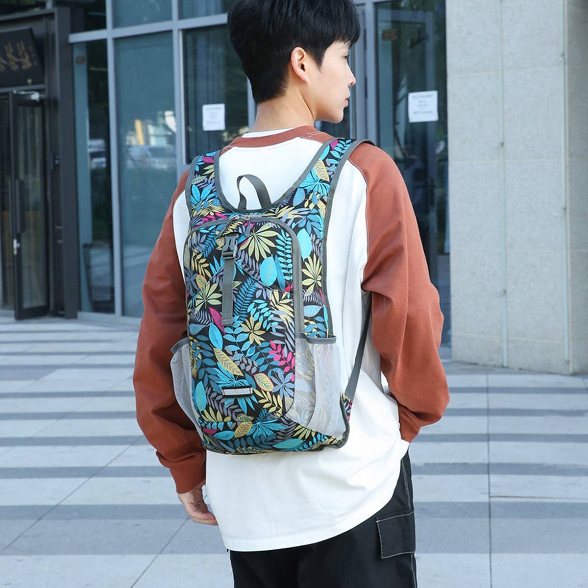 BREATHABLE WATERPROOF CYCLING BACKPACK FOR TRAVEL_CWAB5451