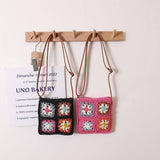 RETRO SQUARE HOLLOW FLOWER CROSSBODY STRAW BAG_CWAB1863