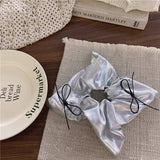 BOW LACE HAIRBAND LEATHER HAIR ROPE HEADDRESS_CWAHA3710