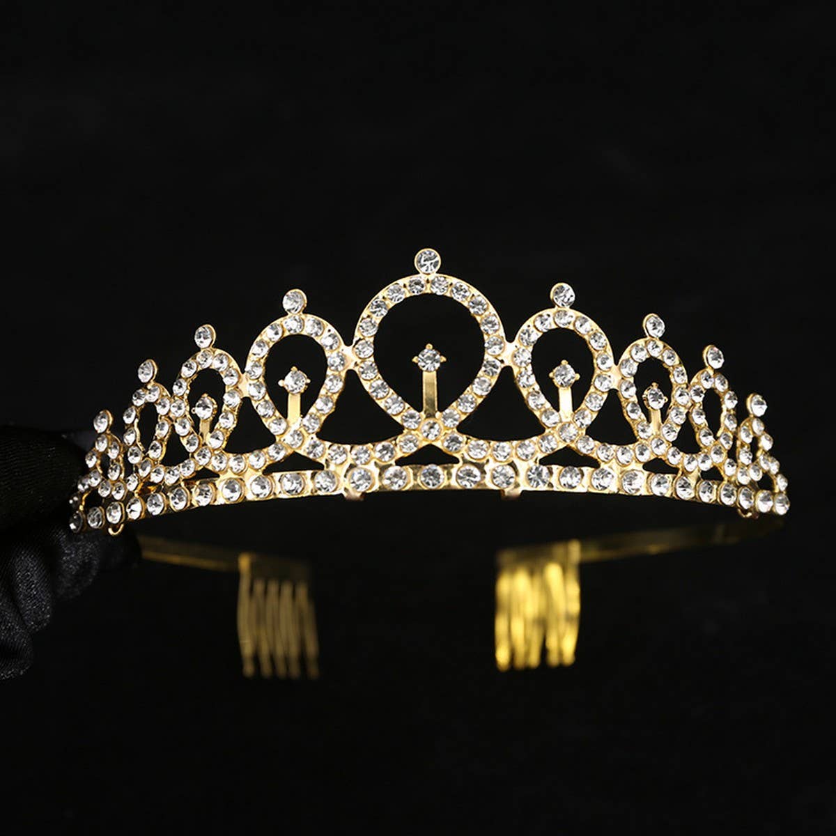 BIRTHDAY CROWN HEADBAND WEDDING CRYSTAL TIARAS_CWMM2023