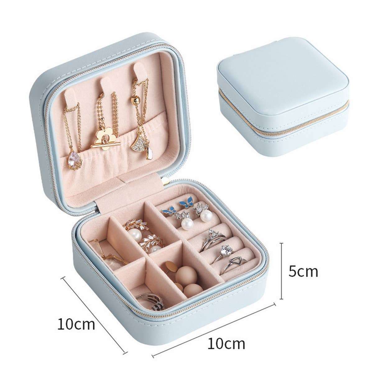 SIMPLE PORTABLE EARRING STORAGE BOX_CWMM1679