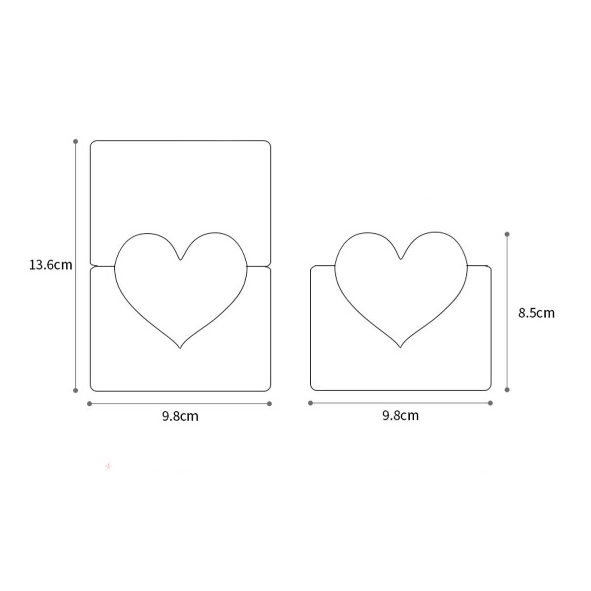 INS STYLE THREE DIMENSIONAL LOVE GREETING CARD_CWMM1023