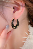 BEADS DECKED HOOP RING EARRINGS_CWAJE0300