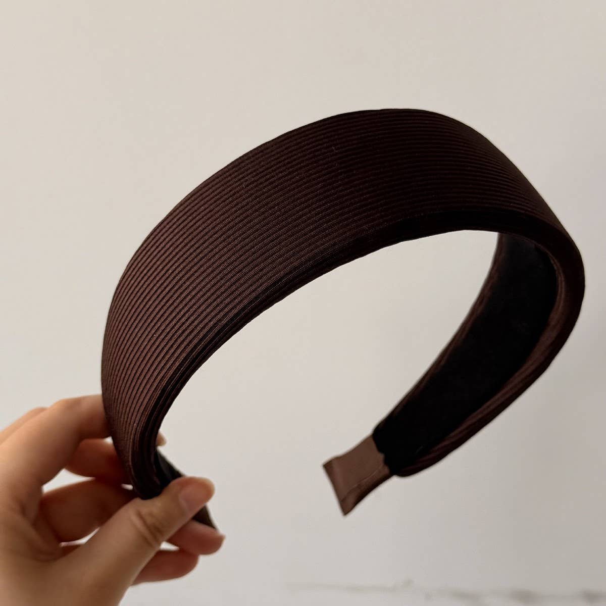 Color Knit Wide Headband Simple Chic Look_Cwaha08165