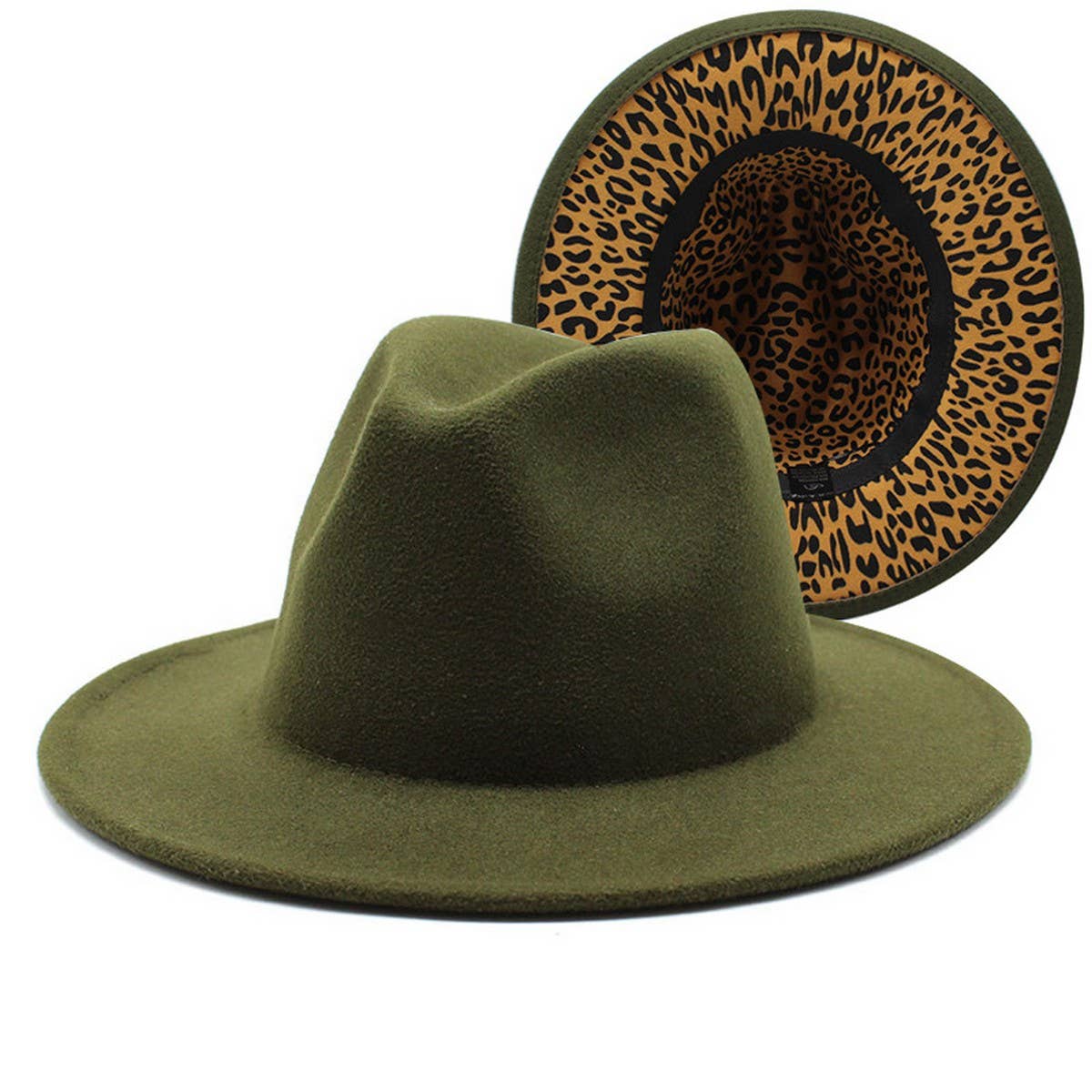 THICKENED DOUBLE SIDED HAT TWO COLOR JAZZ HAT_CWAH2536