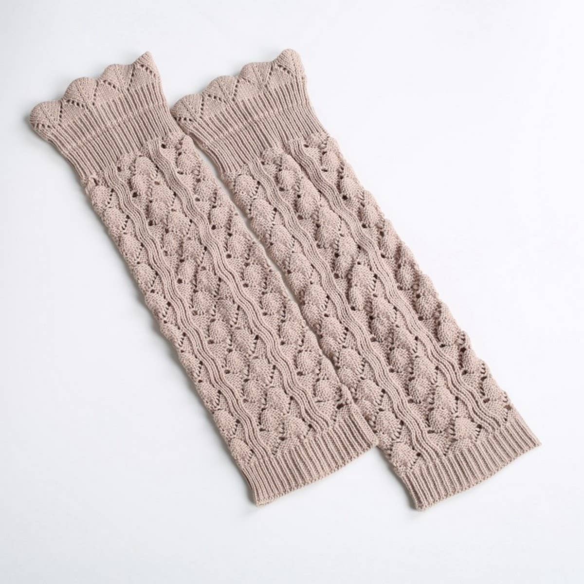 IMITATION LACE LONG LEGGINGS WITH HOLES AND CUFFS_CWMS0752