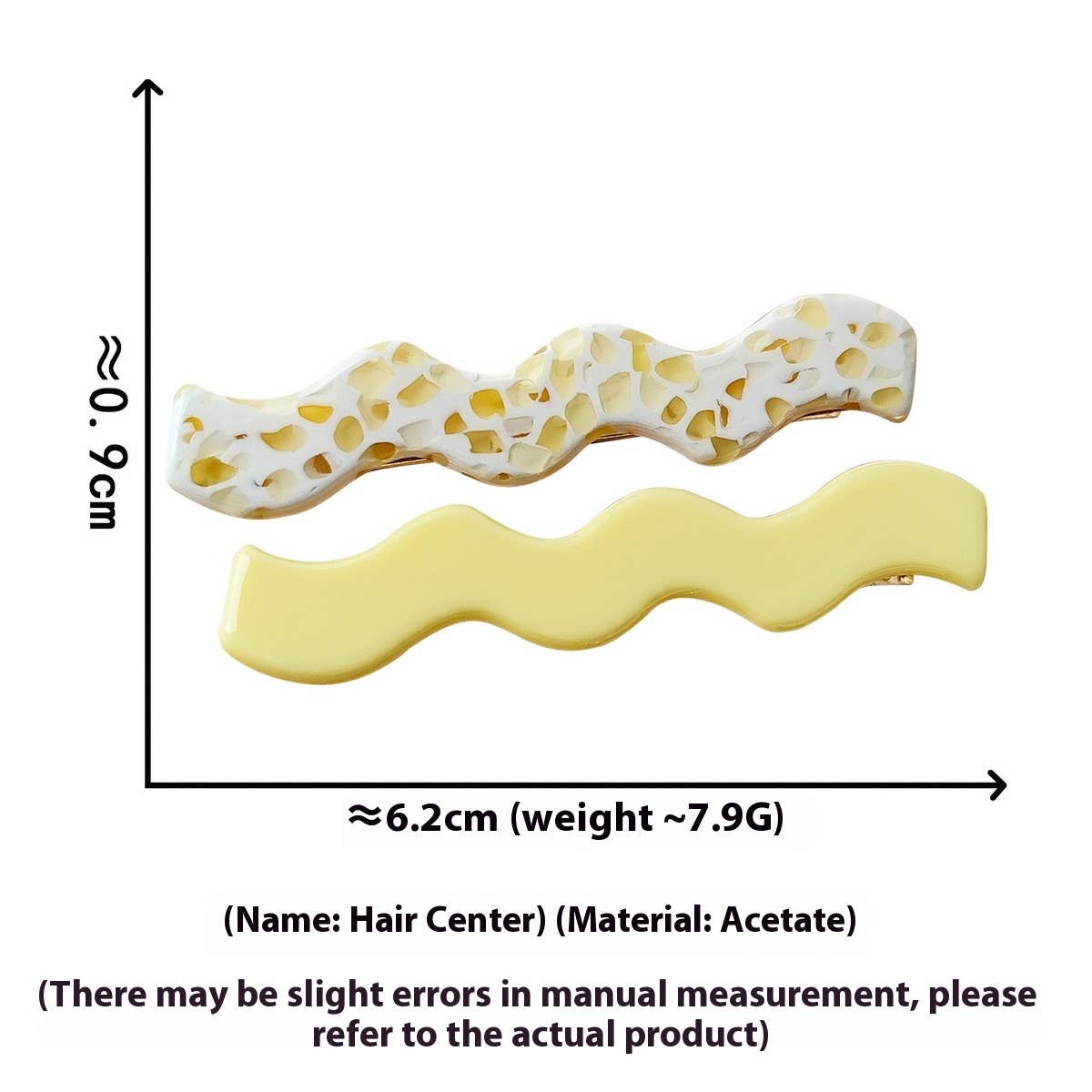 Dopamine Acetate Hair Clip ?Simple Side Bang Clip_Cwaha07269
