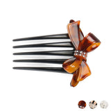 ACETATE BOW COMB HAIRPIN HAIR COMB HAIR FORK_CWAHA4204