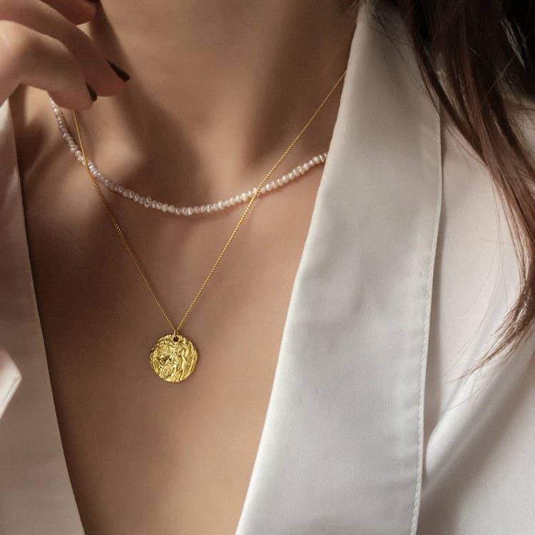 Fashionable Bahak Freshwater Pearl Necklace