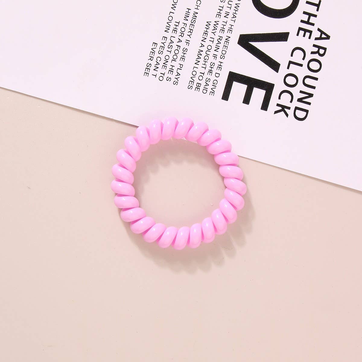 Cwaha1108_Simple Phone Line Hair Tie
