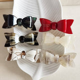 Sweet Bow Acetate Hair Clip ? Double-Layer Side_Cwaha07201