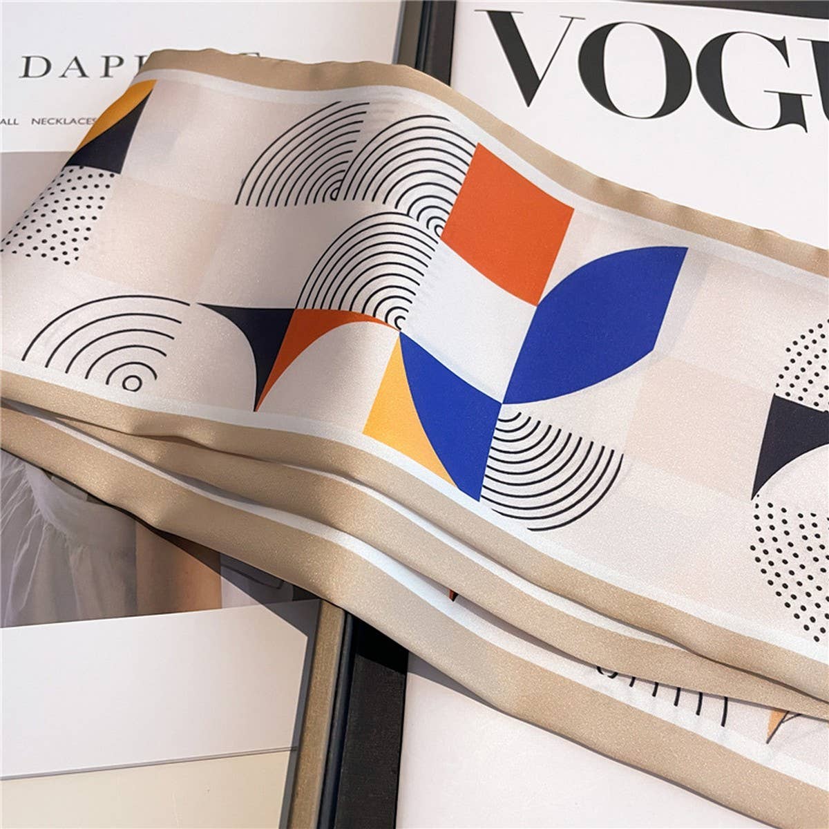 FASHIONABLE AND VERSATILE DOUBLE LAYER HEAD SCARF_CWASC1513