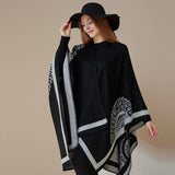 DOUBLE SIDED SIMPLE SHAWL FAUX CASHMERE SCARF_CWASC2163