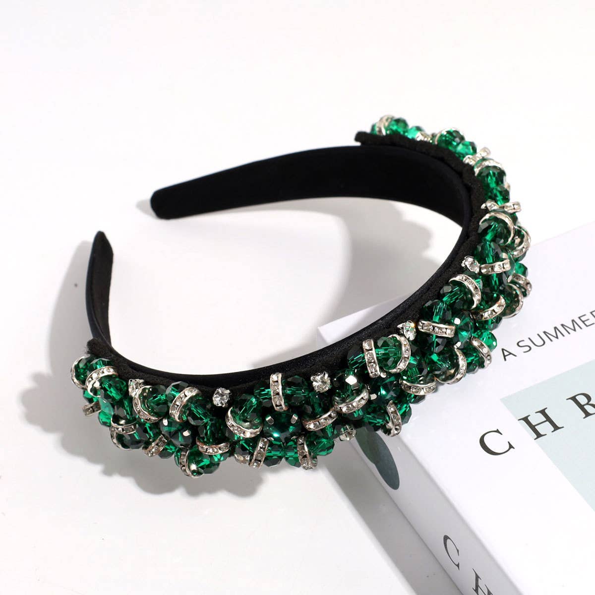 SIMPLE WIDE BRIMMED RHINESTONE HEADBAND_CWAHA2242