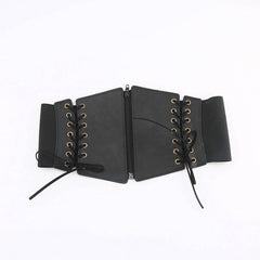 Women Retro Elastic Elastic Girdle Wide Belt_Cwabe0272