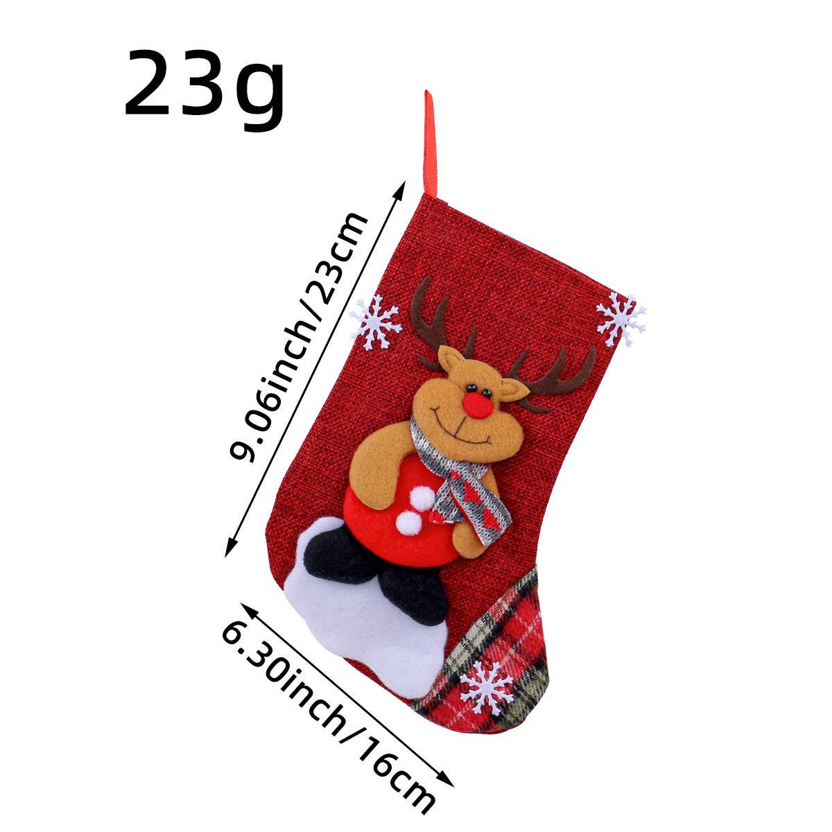 CHRISTMAS STOCKING CANDY GIFT BAG LARGE DECORATION_CWMS1437