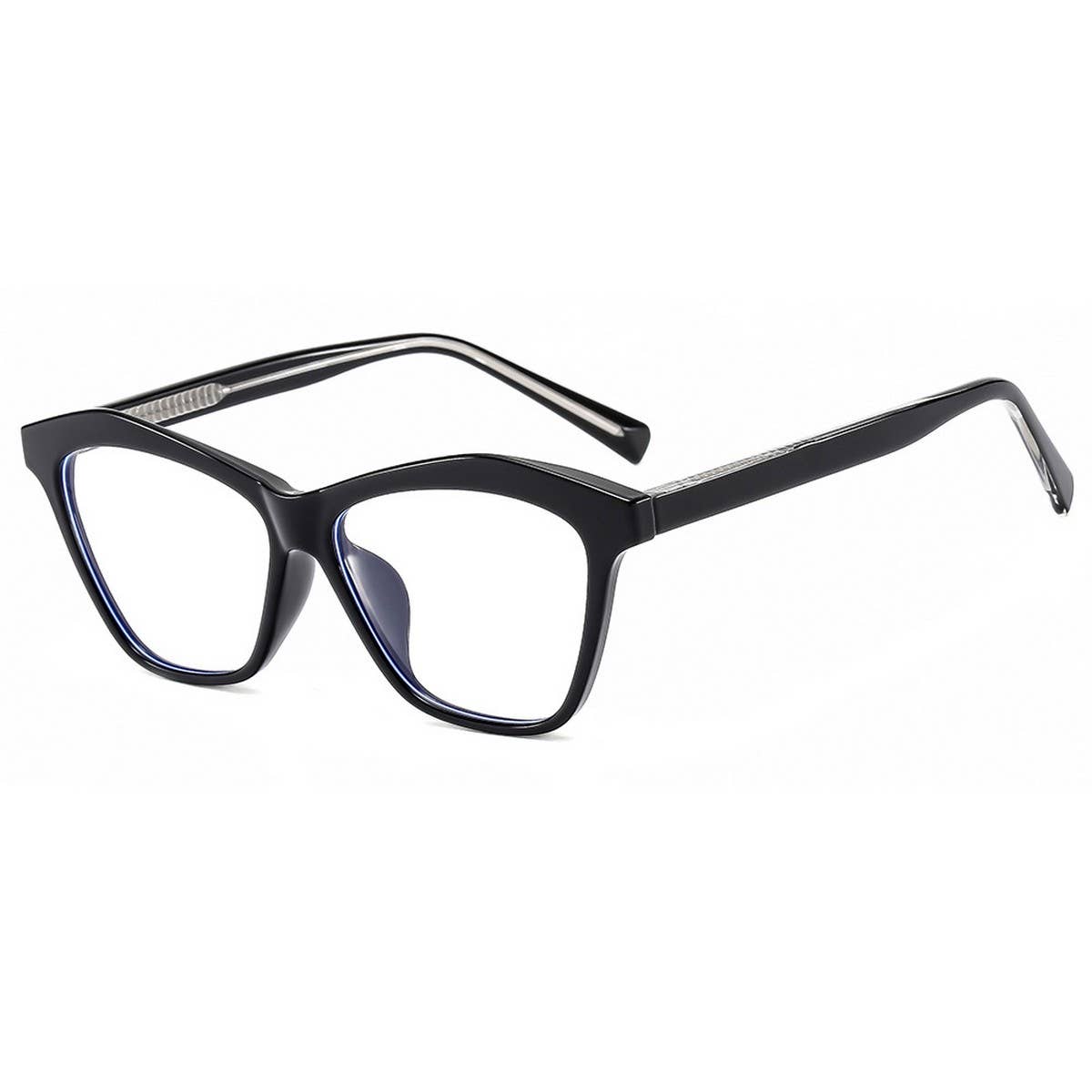 FASHION COLORBLOCK CLIP ON TEMPLE SUNGLASSES WOMEN_CWASG1171