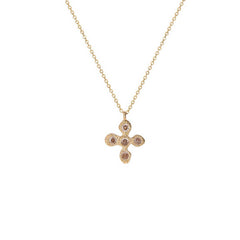HALLOWEEN CREATIVE CROSS PENDANT NECKLACE_CWMM5339
