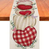 HOME DECOR VALENTINES DAY LOVE TABLE CLOTH_CWMM0779