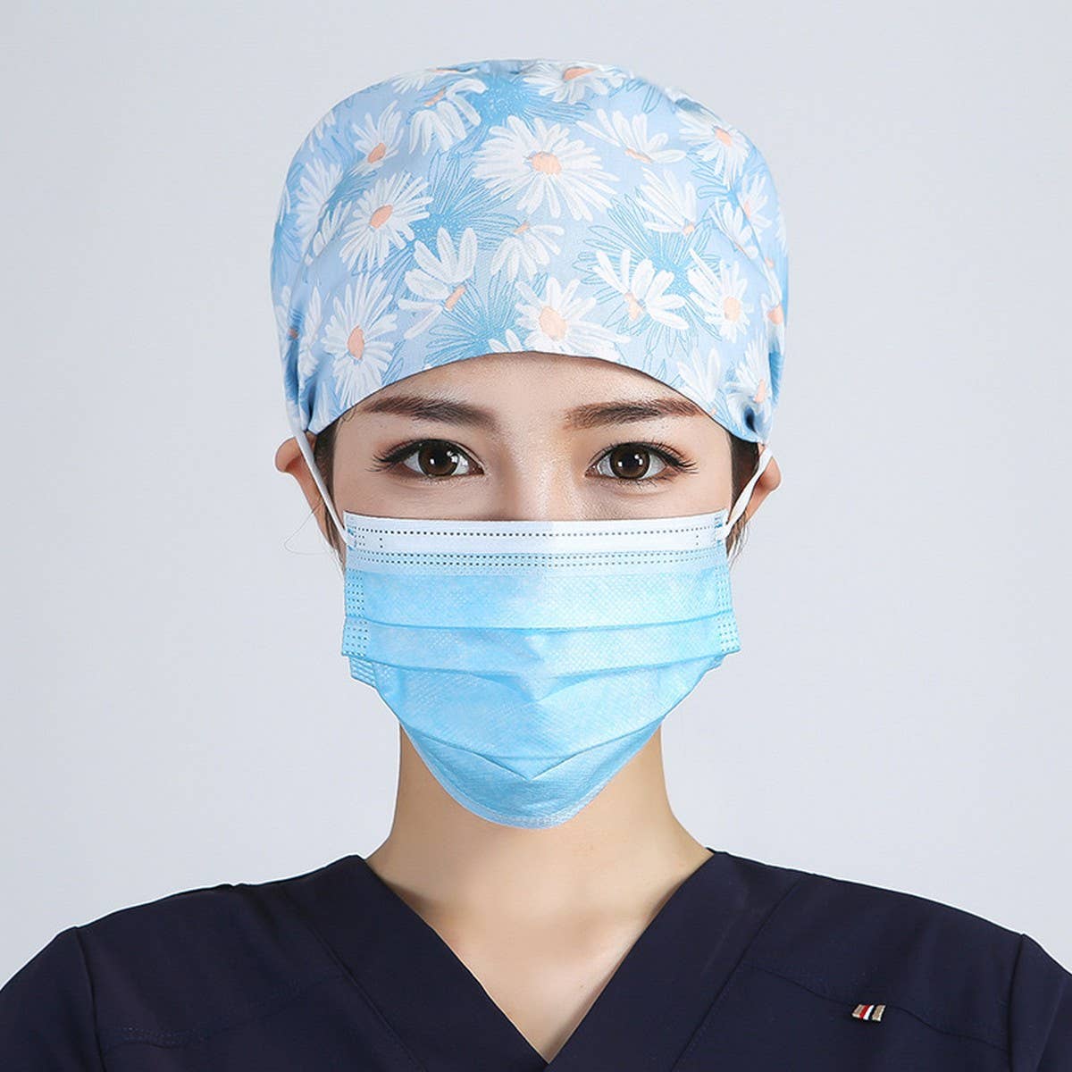 PURE COTTON CARTOON PRINT THIN TOE CAP_CWAH3389