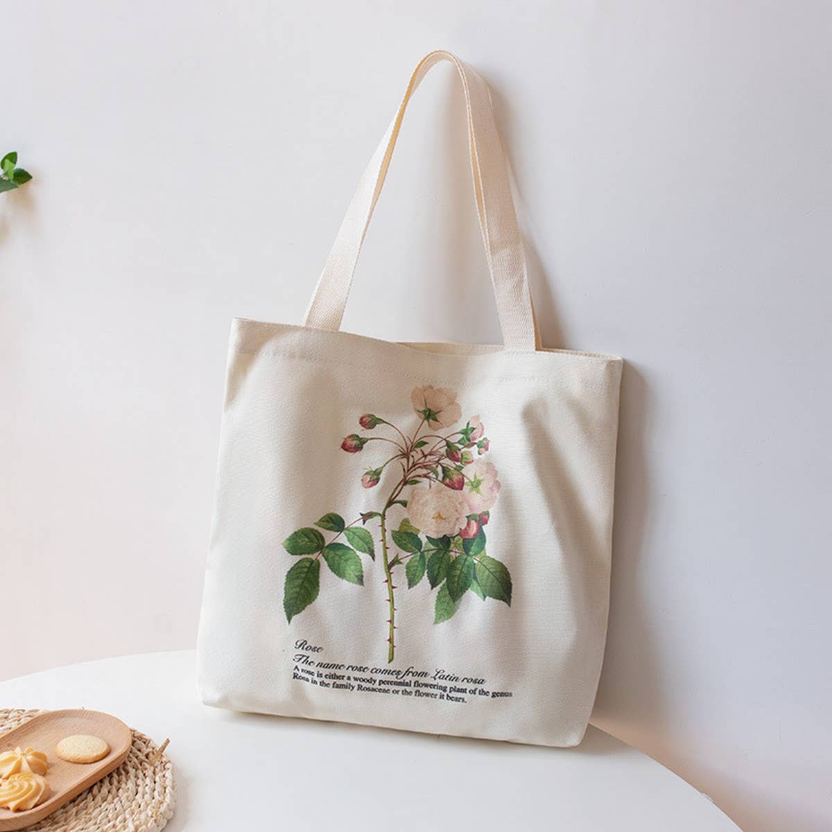 NEW LARGE PRINTED CANVAS TOTE BAG FOR WOMEN_CWAB5634
