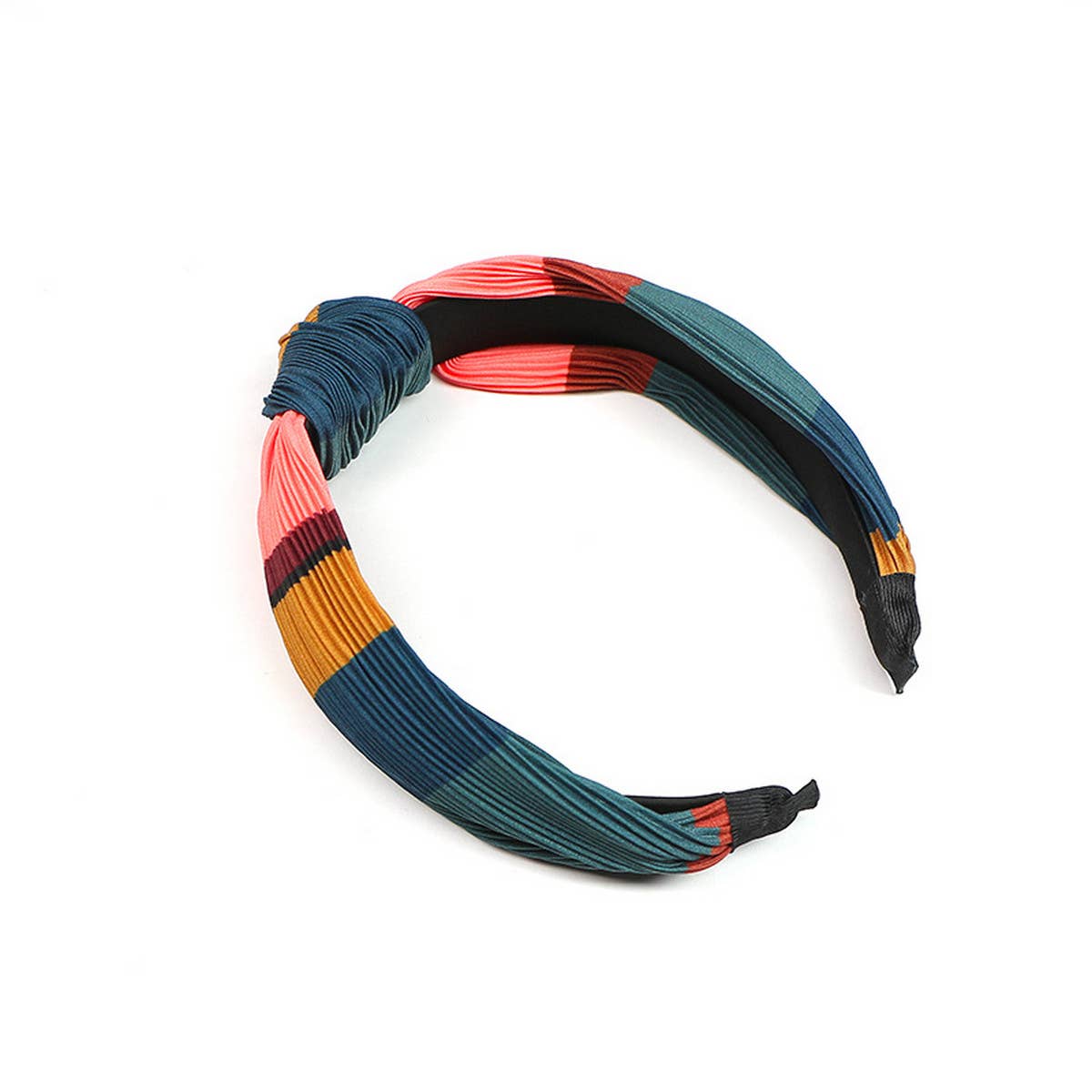 CRUMPLED WIDE EDGE KNOTTED HEADBAND_CWAHA1033