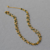 SPACER BEADS MULTI LAYER BEADED NECKLACE_CWAJE2130