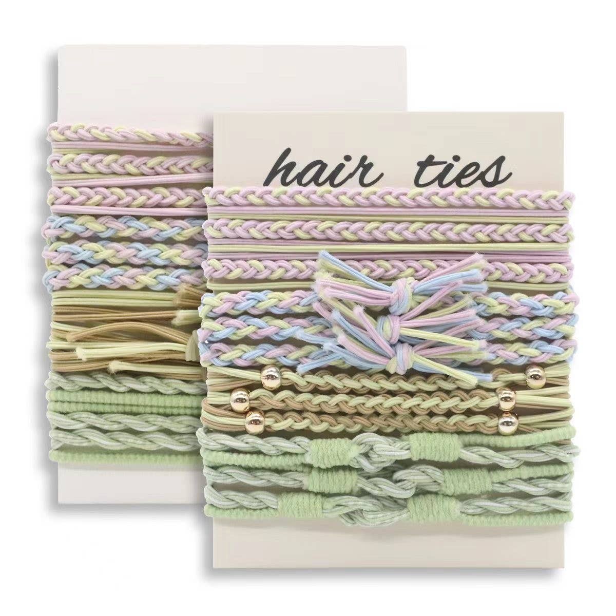POPULAR HAND WOVEN RETRO HAIR SCRUNCHIES_CWAHA2714