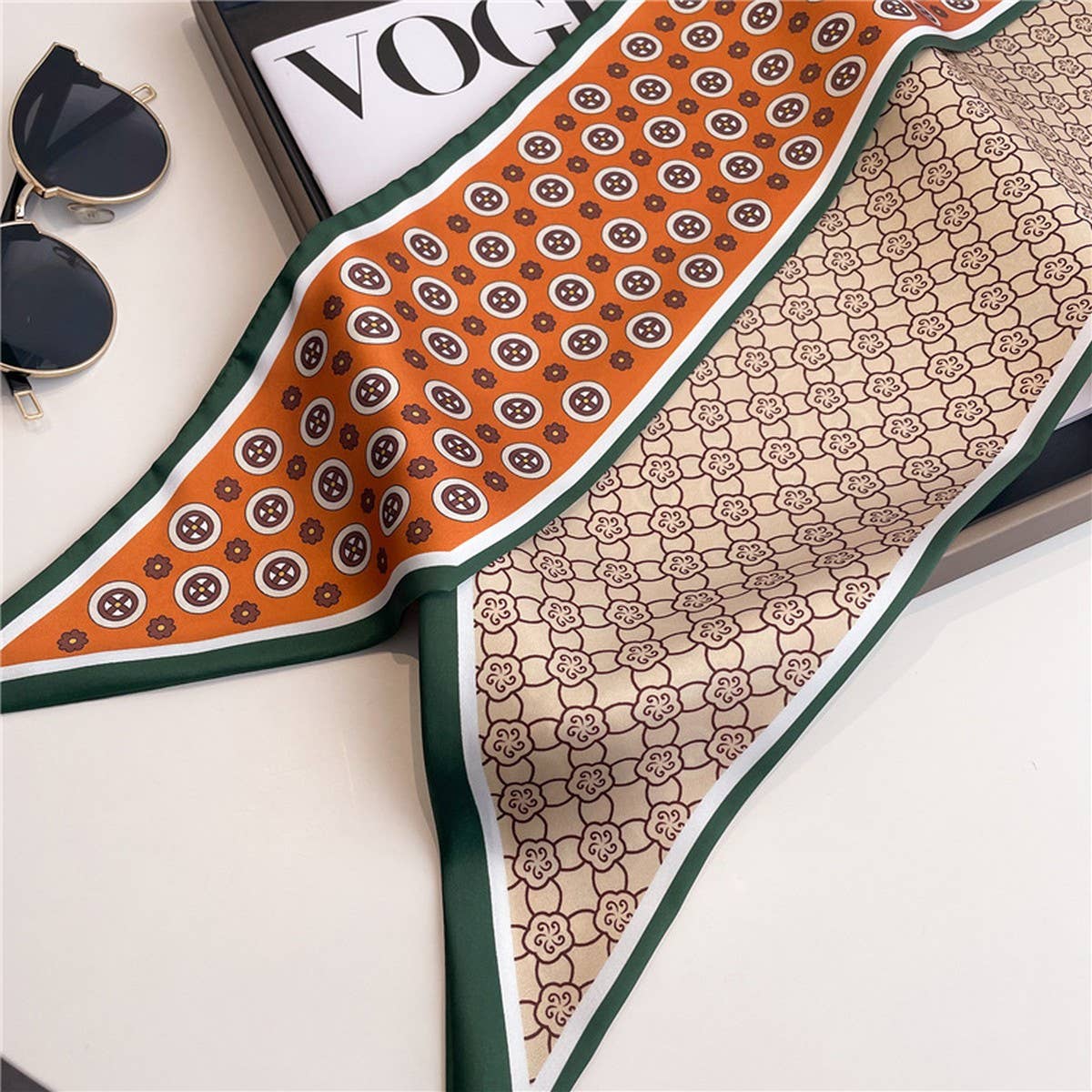 FASHIONABLE AND VERSATILE DOUBLE LAYER HEAD SCARF_CWASC1513