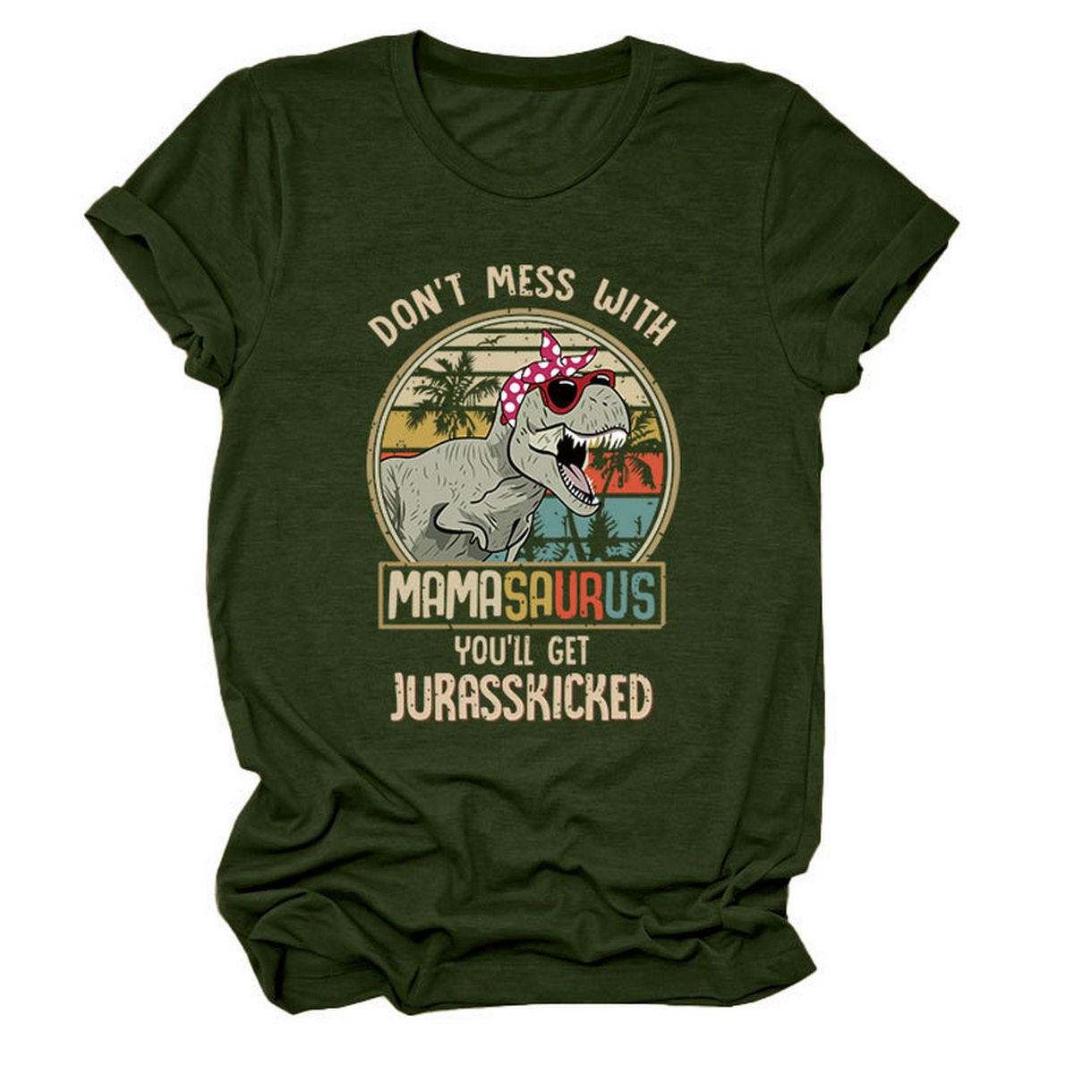 STYLISH WOMENS TEE DONT MESS WITH PRINT_CWTTS1524
