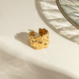 TEMPERAMENT IRREGULAR WIDE OPEN RING_CWAJE1782