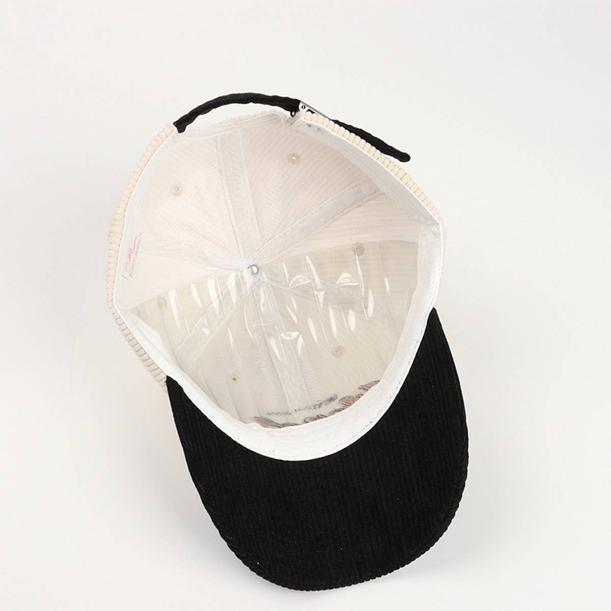 CORDUROY COLORBLOCK BASEBALL CAP UNISEX HAT CWAH1148