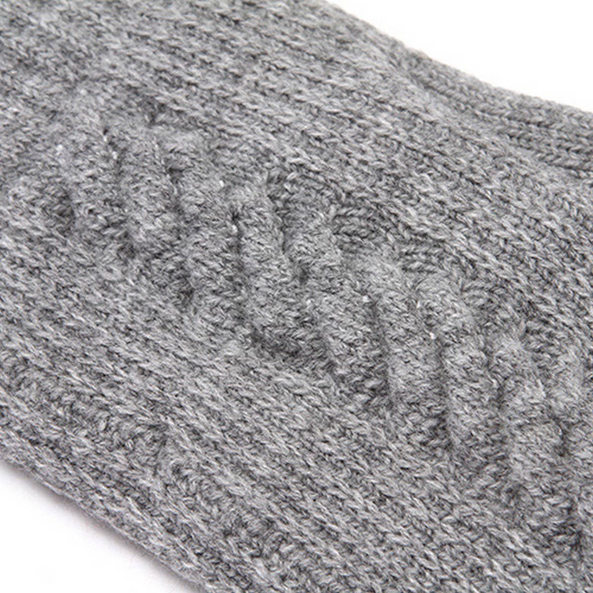 Winter Womens Cute Thick Knit Touchscreen Gloves_Cwag0271