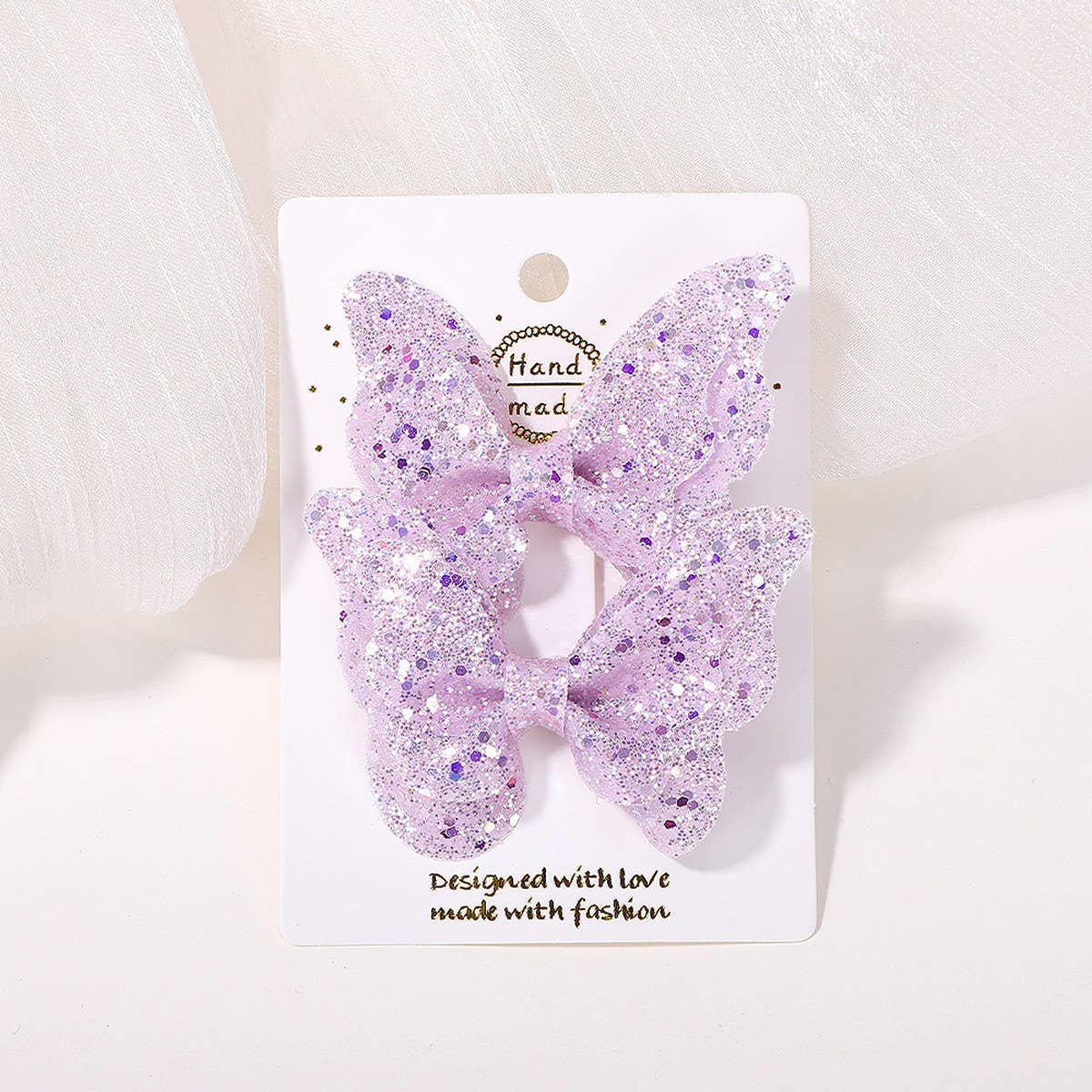 3D GRADIENT GLITTER BOW BABY HAIR CLIP_CWAHA6755