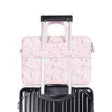 PRINTED LAPTOP BAG WITH TROLLEY AND BRIEFCASE_CUAB0245