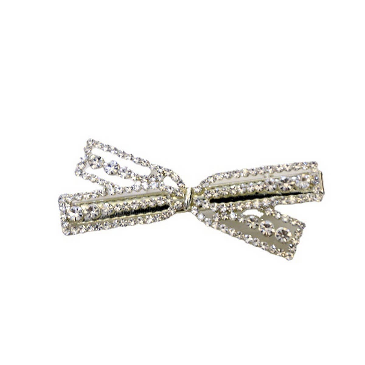 FULL RHINESTONE HAIR CLIP SPARKLY SIDE OR BACK PIN_CWAHA4758