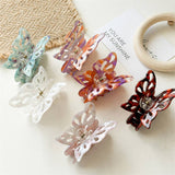 NEW LARGE HOLLOW BUTTERFLY HAIR CLAW WOMENS CLIP_CWAHA1028
